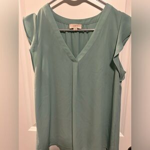 Women’s green Loft top